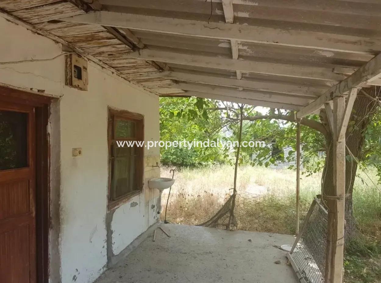 Dorf Haus Zum Verkauf In Koycegiz Entzündung