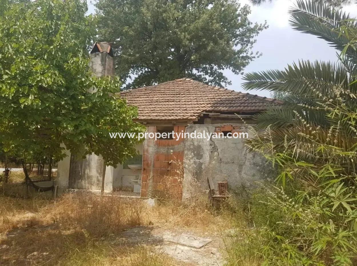 Dorf Haus Zum Verkauf In Koycegiz Entzündung