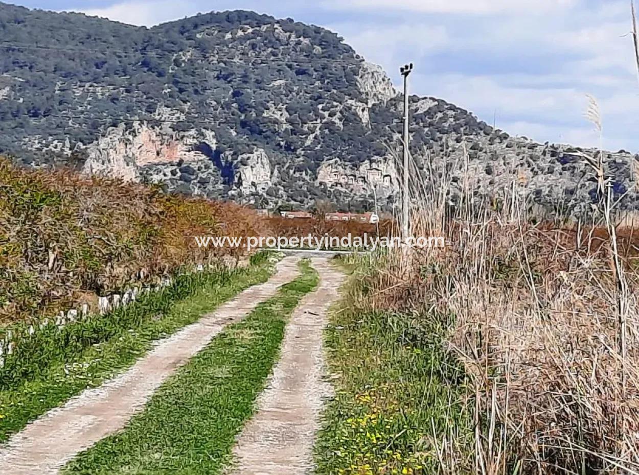 4830 M2 Land In Der Nähe Der Strandstraße Iztuzu Zum Verkauf In Mugla Dalyan