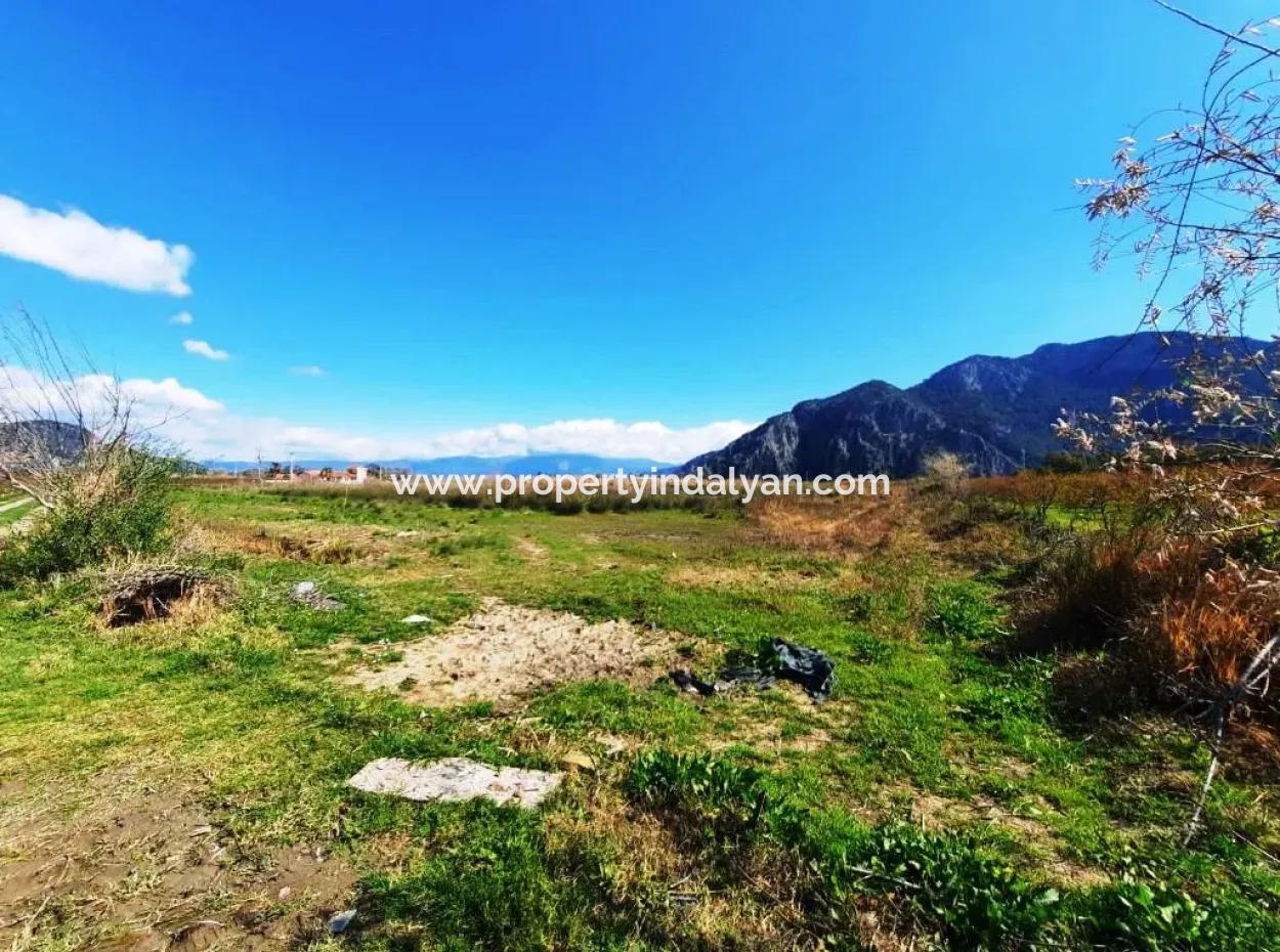 4830 M2 Land In Der Nähe Der Strandstraße Iztuzu Zum Verkauf In Mugla Dalyan