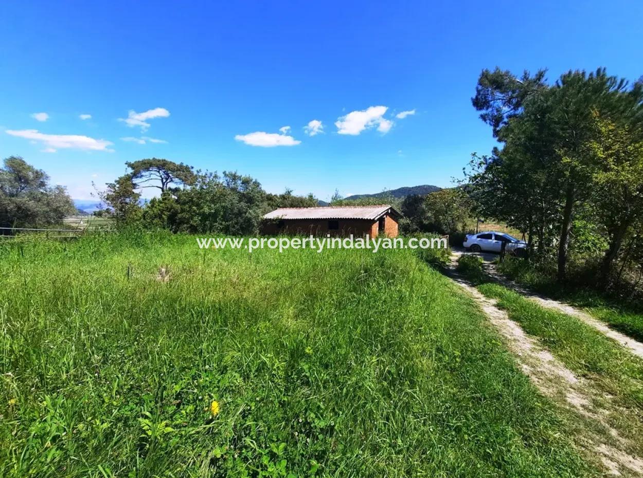 600 M2 Land Und Einfamilienhaus Mit Meerblick Zum Verkauf In Ortaca Sarıgerme