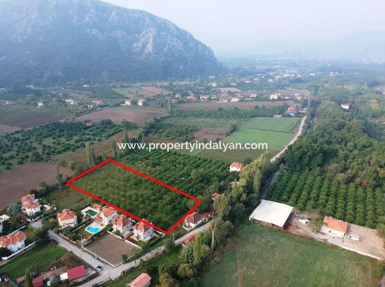 Muğla Okçular Marmarlıda 4.000M2 Bebauungsplan, Grundstück Für Investitionen Geeignet Zum Verkauf