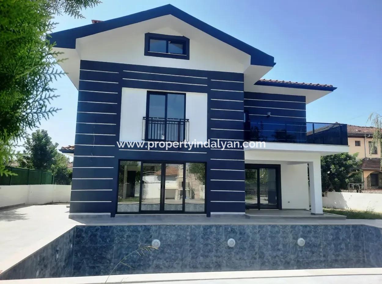 Mugla Dalyan 520 M2 Grundstück 230 M2 5+ 1 Ultra Luxusvilla Zum Verkauf