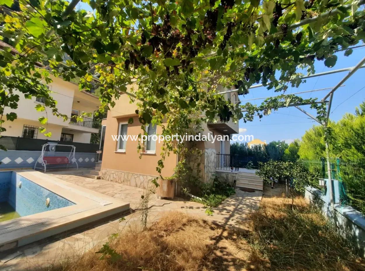 Mugla Dalyan Archers Schnäppchen 140 M2 Freistehende Villa Zum Verkauf