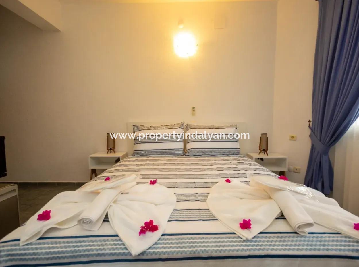 Gepflegtes Boutique-Hotel Auf 1500 M2 Grundstück Zum Verkauf In Mugla Dalyan