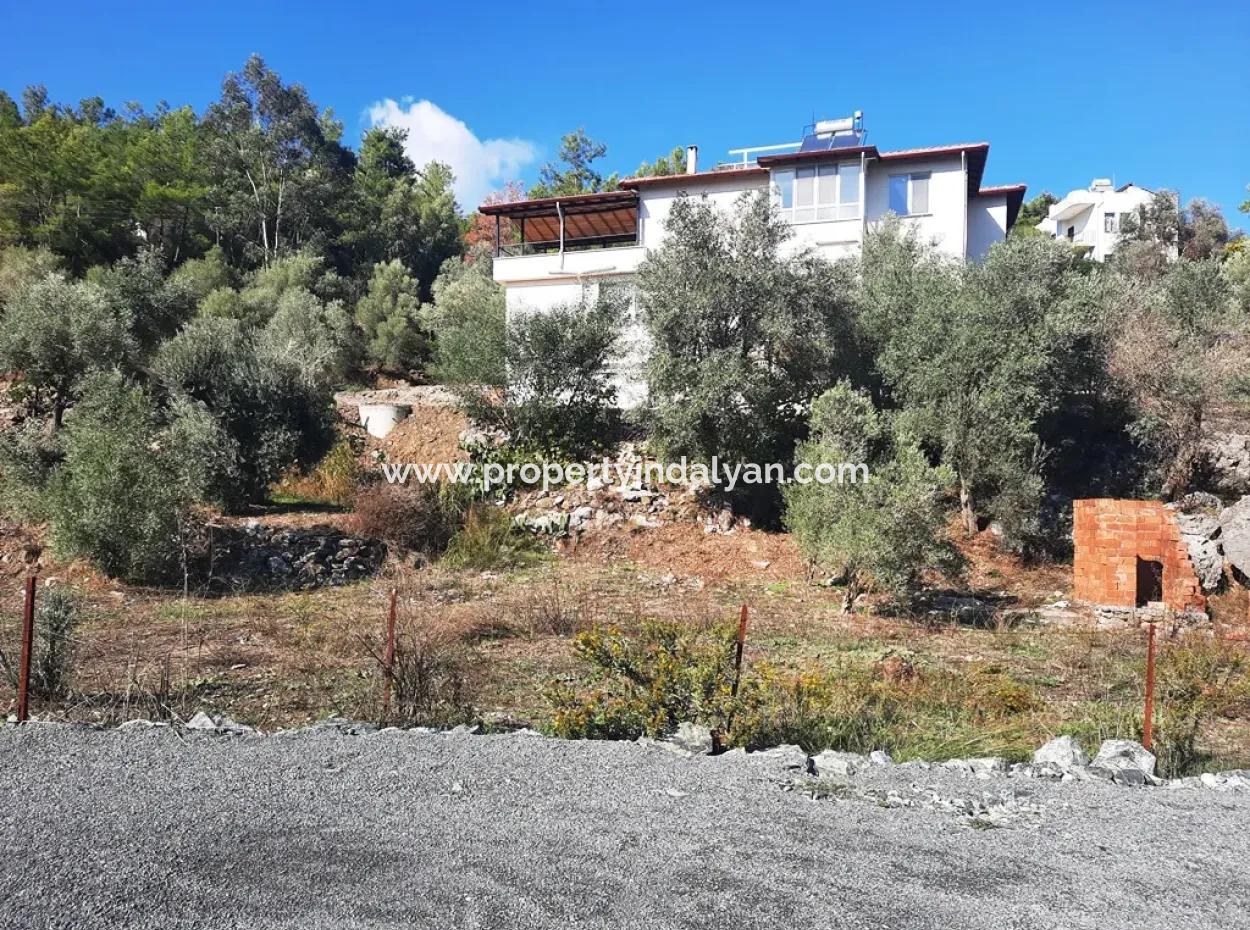 Mugla Ortaca Sarıgerme 405 M2 Zonierungsgrundstück Zum Verkauf