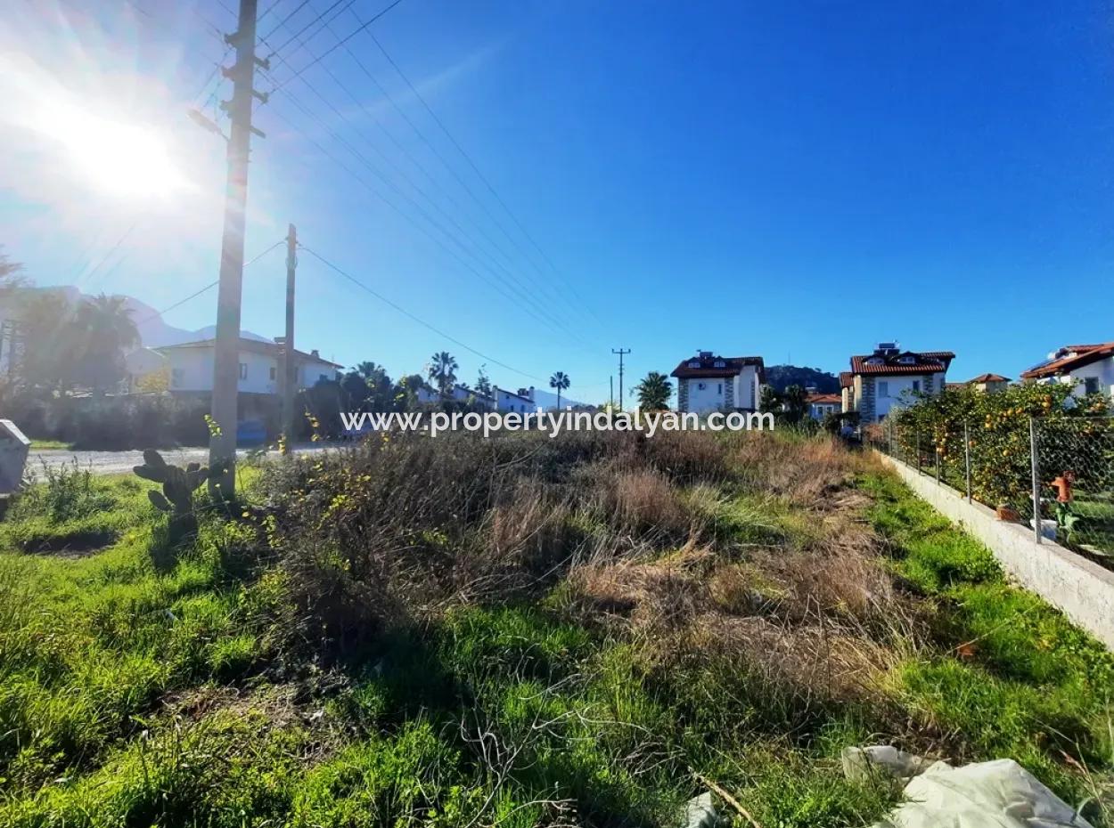 Mugla Dalyan 537 M2 Zonierung Wohngrundstück Zum Verkauf