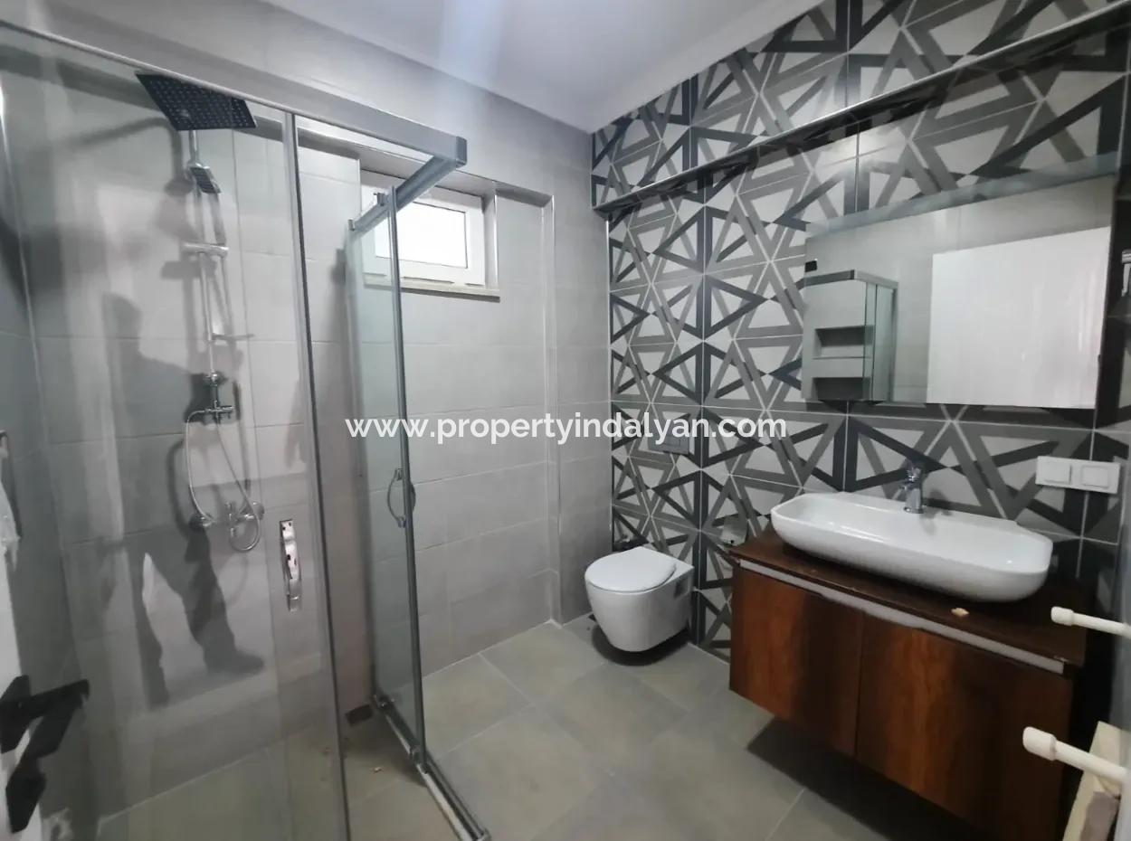 Köyceğizde In Der Nähe Des Sees Schwimmbad, Möbliert, 7 1 Freistehendes Triplex Zu Vermieten Bis Mai