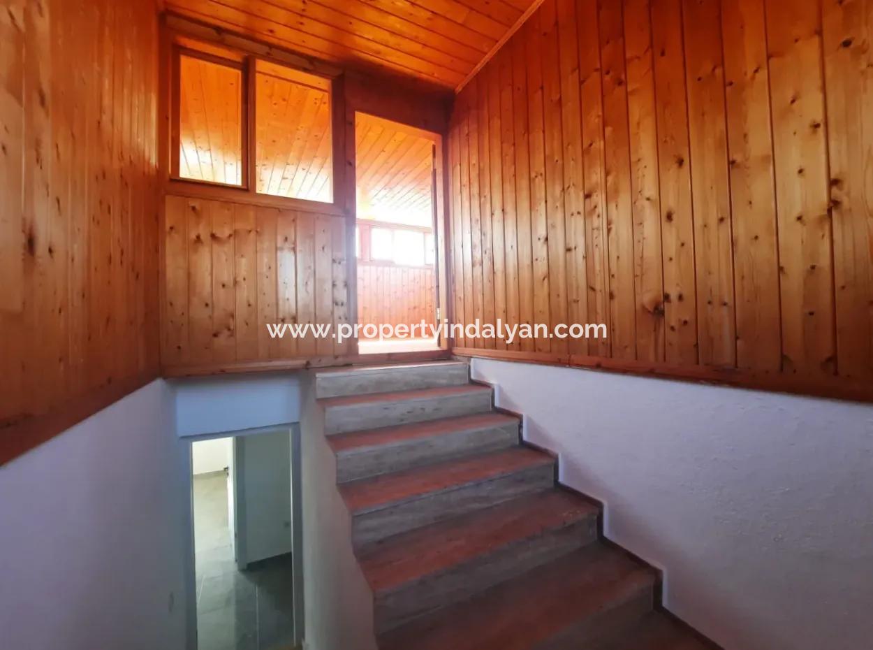 Köyceğizde In Der Nähe Des Sees Schwimmbad, Möbliert, 7 1 Freistehendes Triplex Zu Vermieten Bis Mai