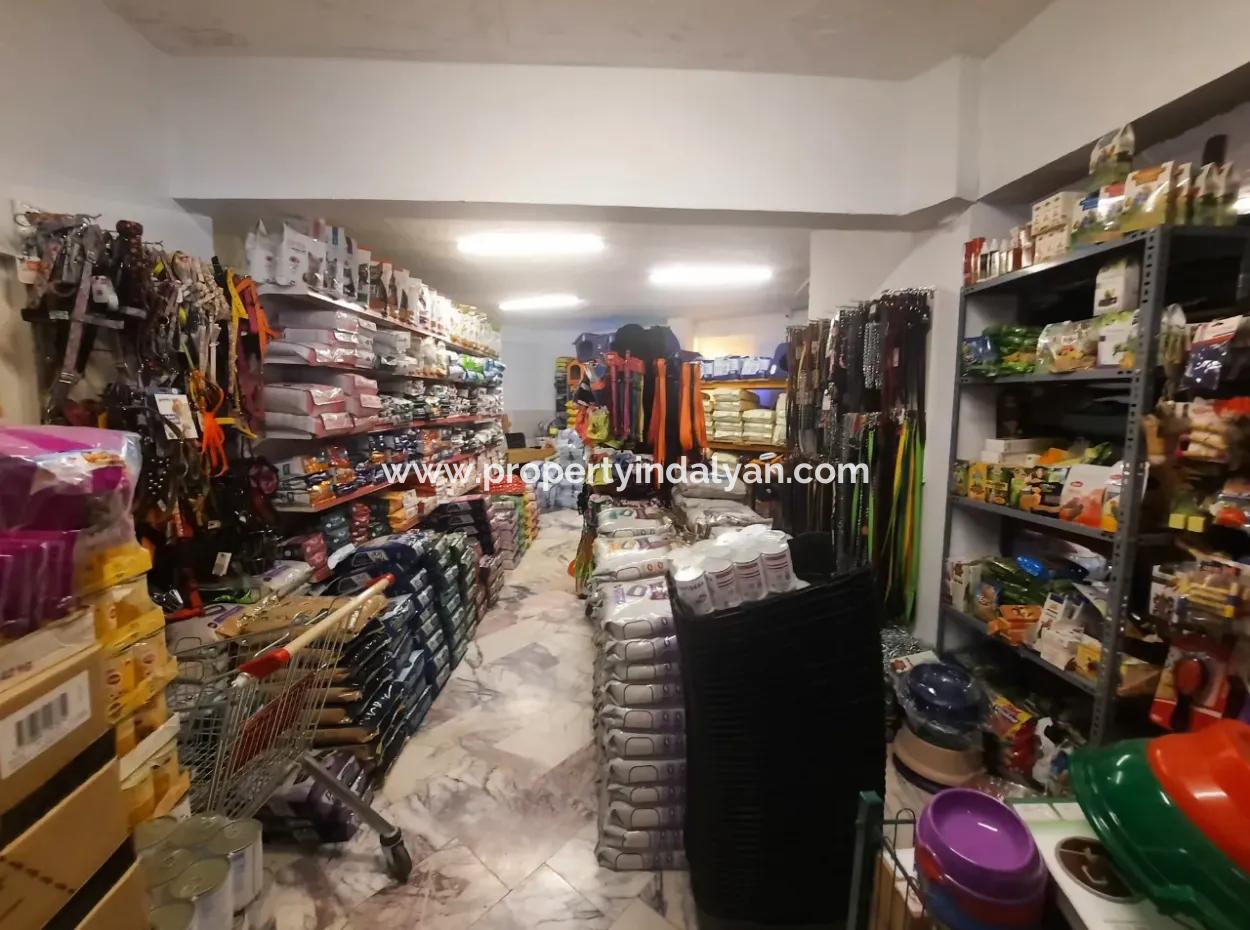 Muğla Ortaca Dalyan Center Devren Miete 200 M2 Petshop Shop