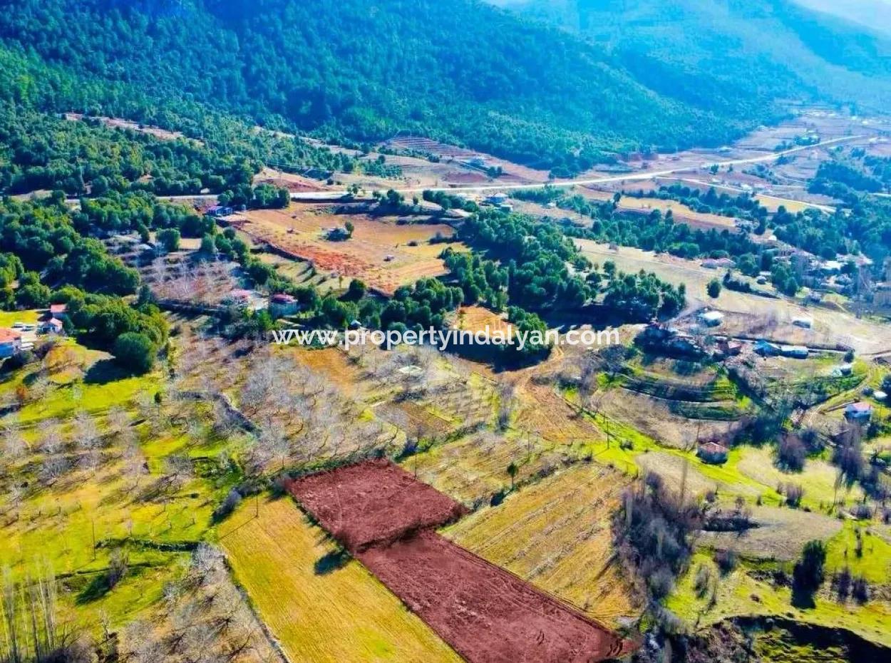3.278 M² Freistehendes Grundstück Zum Verkauf In Denizli Çameli Cevizli