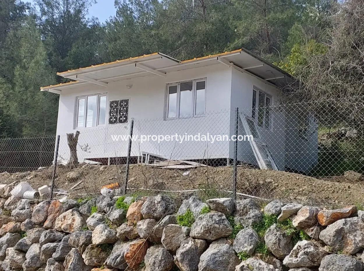 1 1 Bungalow Zu Verkaufen In Muğla Gökbelde 2 900 M2 Freistehendes Grundstück