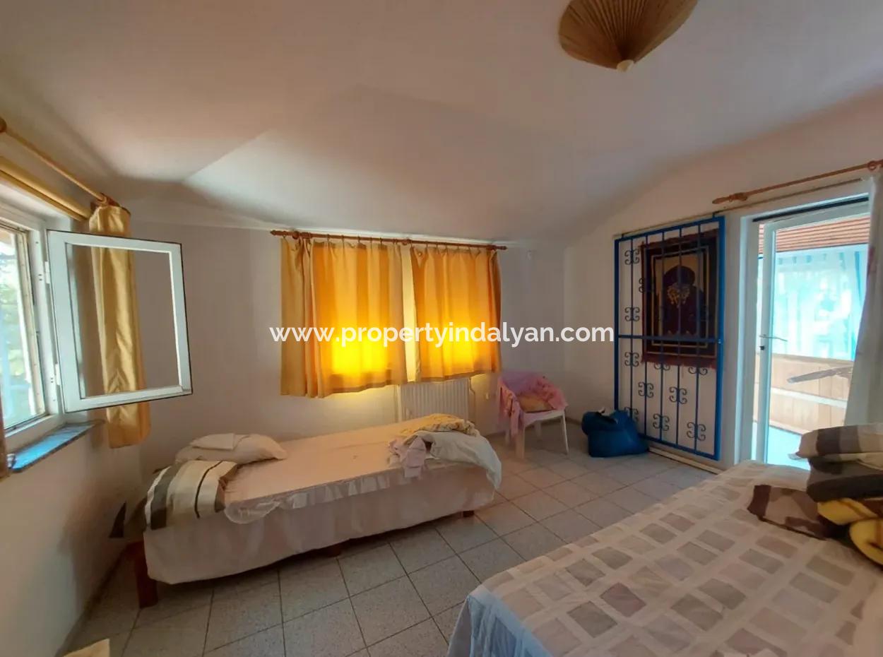 Muğla Ortaca Dalyanda Freistehendes 505 M2 Grundstück 2 1 Duplex Zu Verkaufen