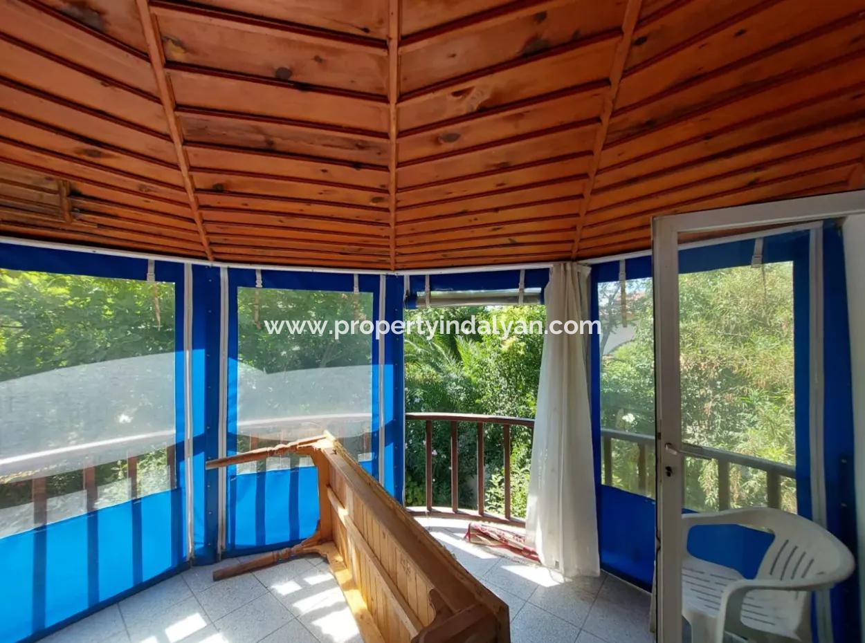 Muğla Ortaca Dalyanda Freistehendes 505 M2 Grundstück 2 1 Duplex Zu Verkaufen