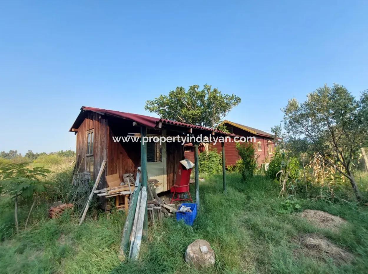 Einstöckiges Haus Zum Verkauf Auf 15 000 M2 Freistehendem Grundstück In Der Nähe Des Dalyan-Kanals In Köyceğiz Çandırda