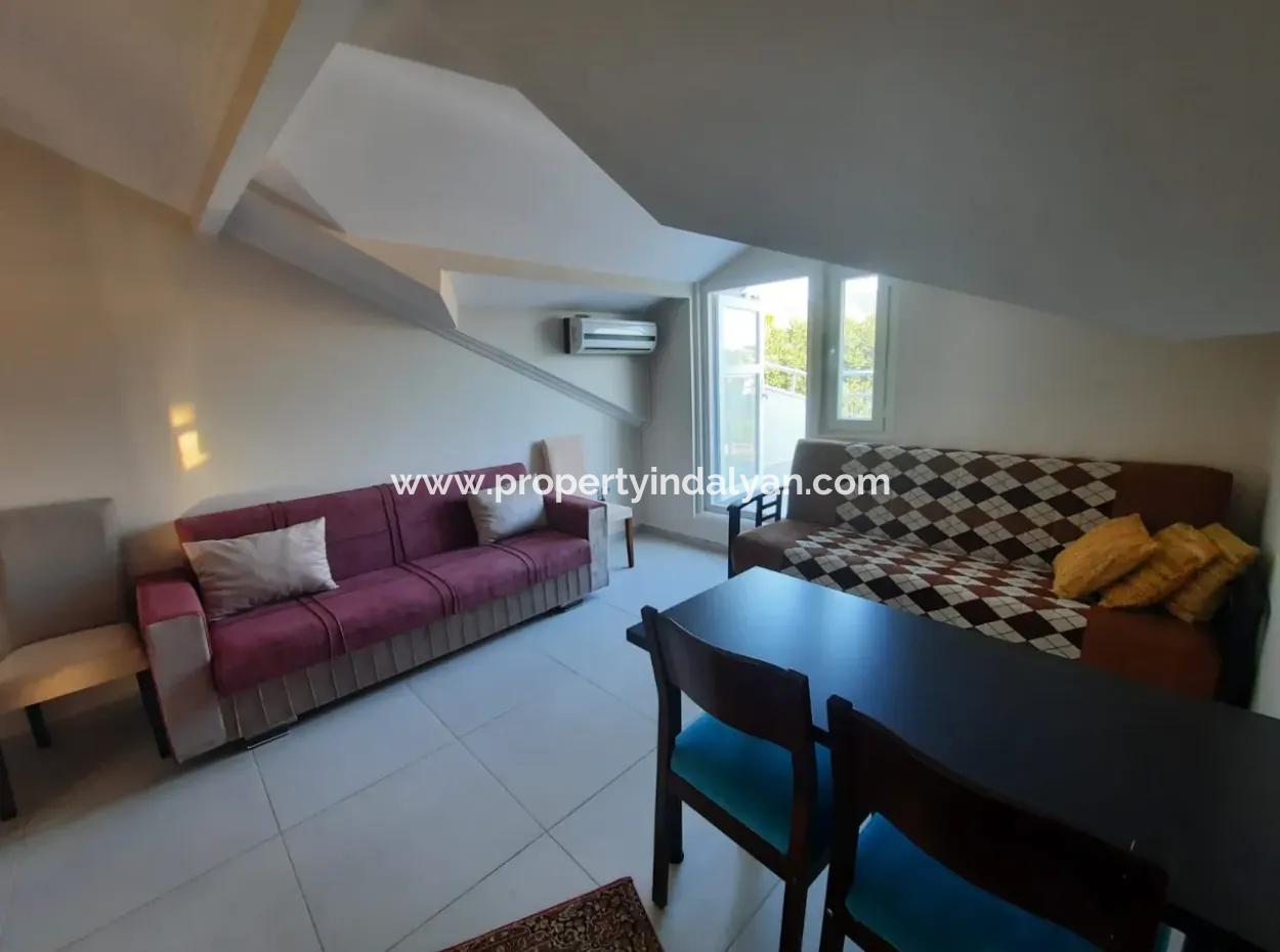 Möblierte 1 1 Wohnung Mit Penthouse Im Zentrum Von Dalyan, Mugla Zu Vermieten