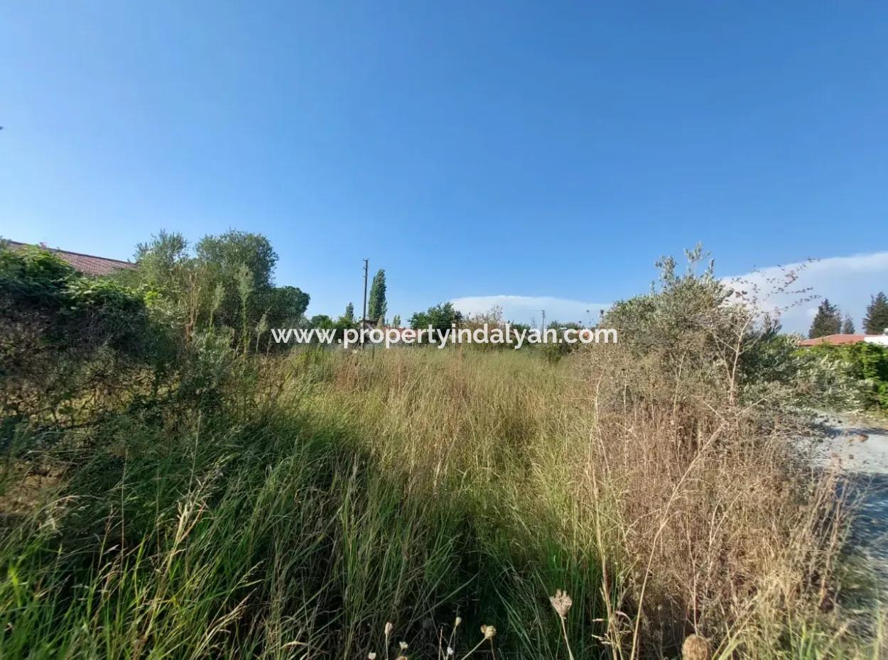 817 M² Zoniertes Land Zum Verkauf In Muğla, Dalyan