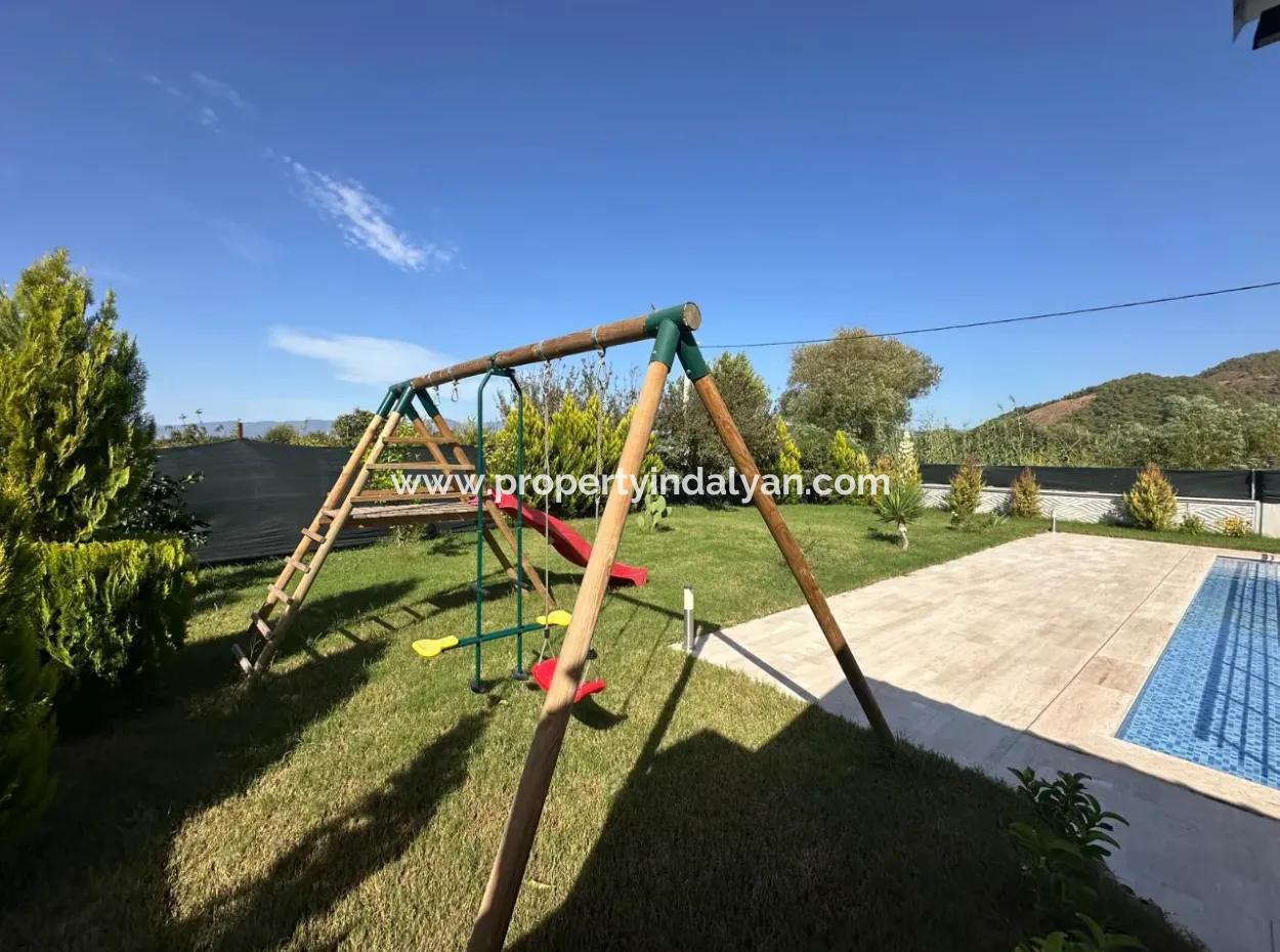 4 1 Möblierte Villa In Muğla Dalyan Eskiköy Jährliche Miete