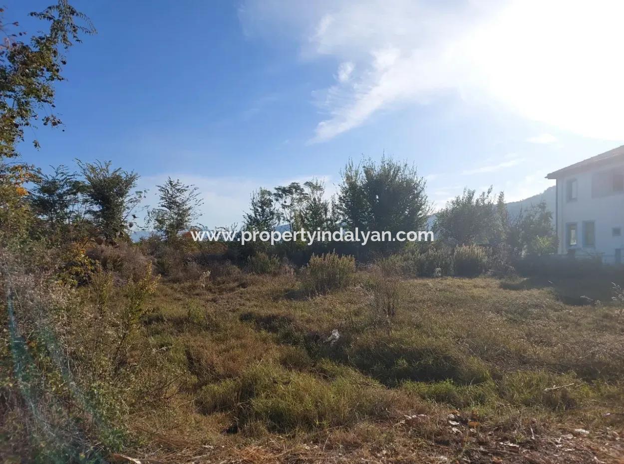 Schnäppchen 540M2 Land Geeignet Für Investitionen In Ortaca Okçular Zu Verkaufen