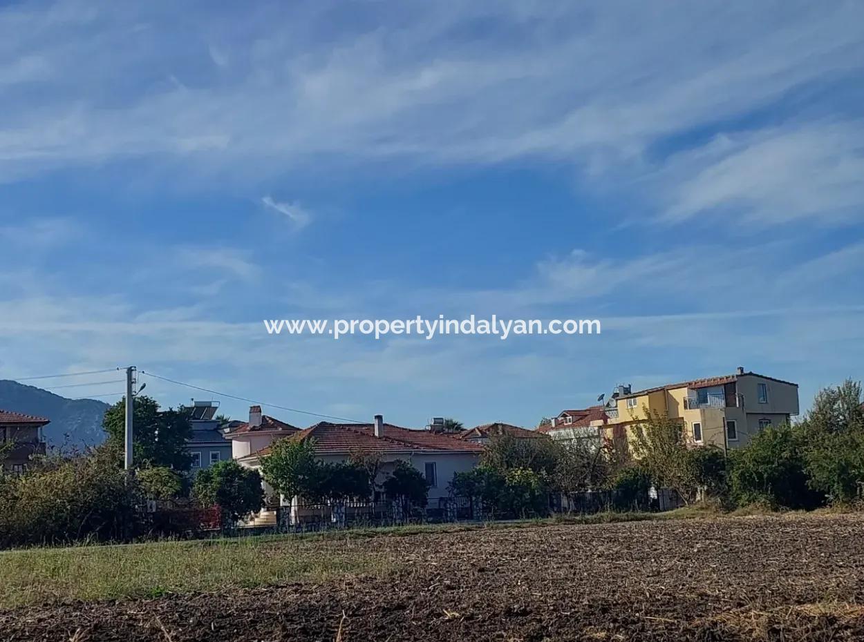 Schnäppchen 540M2 Land Geeignet Für Investitionen In Ortaca Okçular Zu Verkaufen