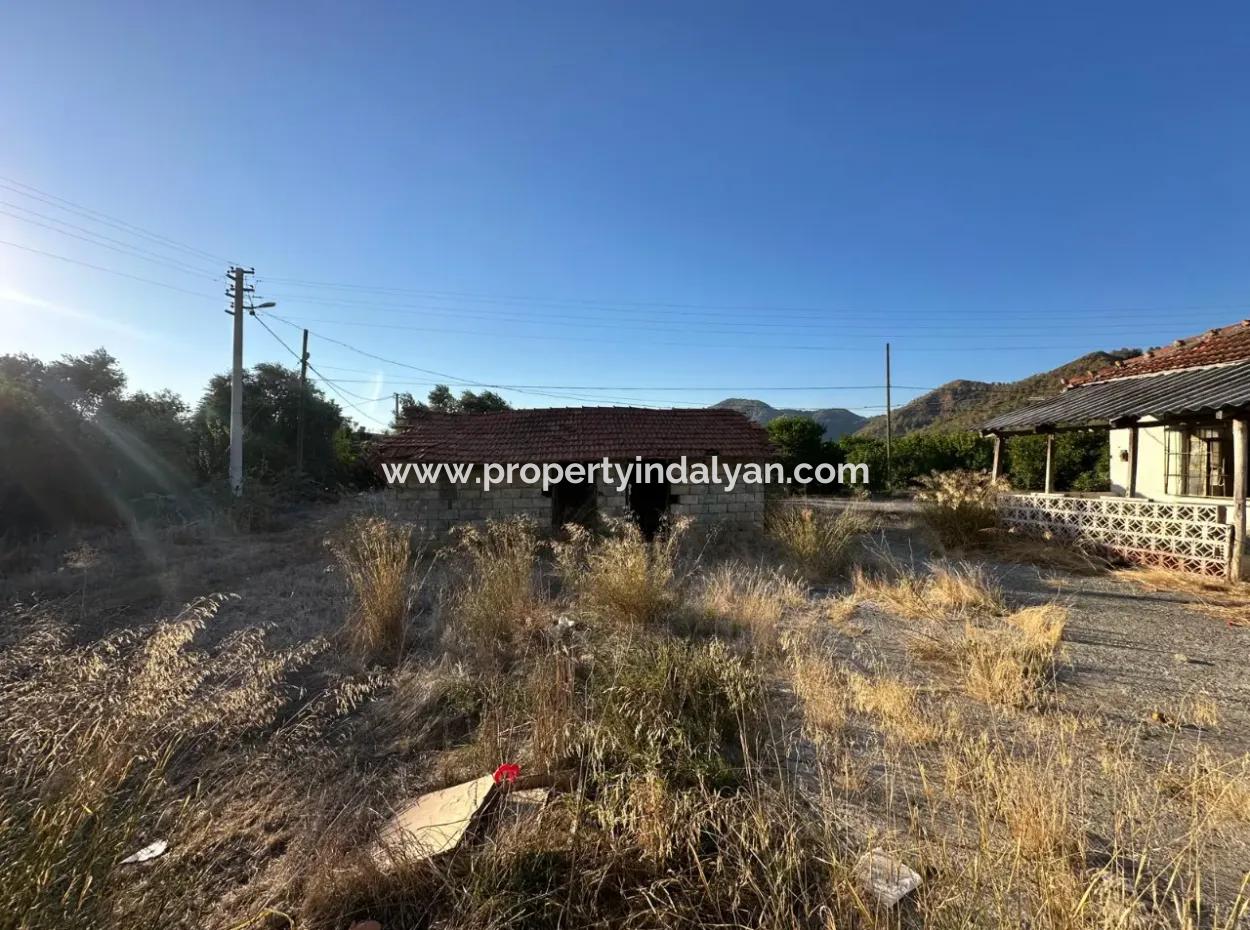 950 M2 Zoniertes Grundstück Zum Verkauf In Ortaca Ekşiliyurt