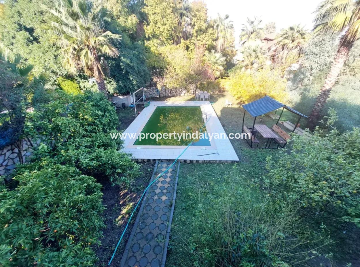 Muğla Dalyanda 2 1, Rooftop Duplex Mit Schwimmbad Zu Vermieten Mit Oder Ohne Möbel