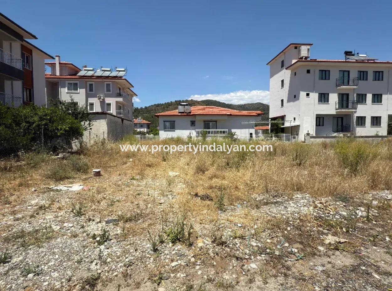 517 M2 0 3 Stockwerk Zoniertes Grundstück Zum Verkauf In Ortaca Çaylı.