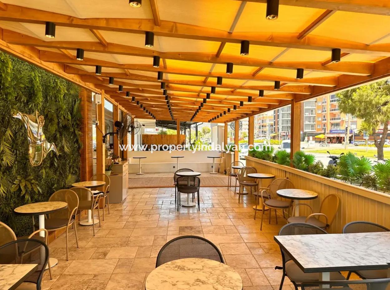 Luxuscafé Zu Vermieten In Der Belebtesten Straße Von Ortaca.