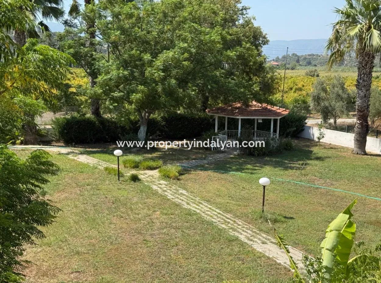 Ortaca, Dalyan 3 In 1, 100 M2 Villa Mit Pool Auf 4.500M2 Land