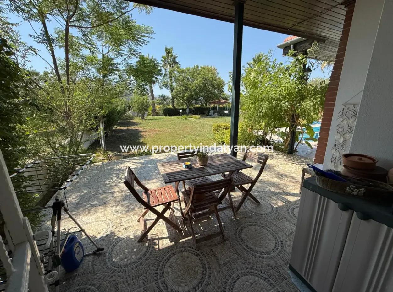 Ortaca, Dalyan 3 In 1, 100 M2 Villa Mit Pool Auf 4.500M2 Land