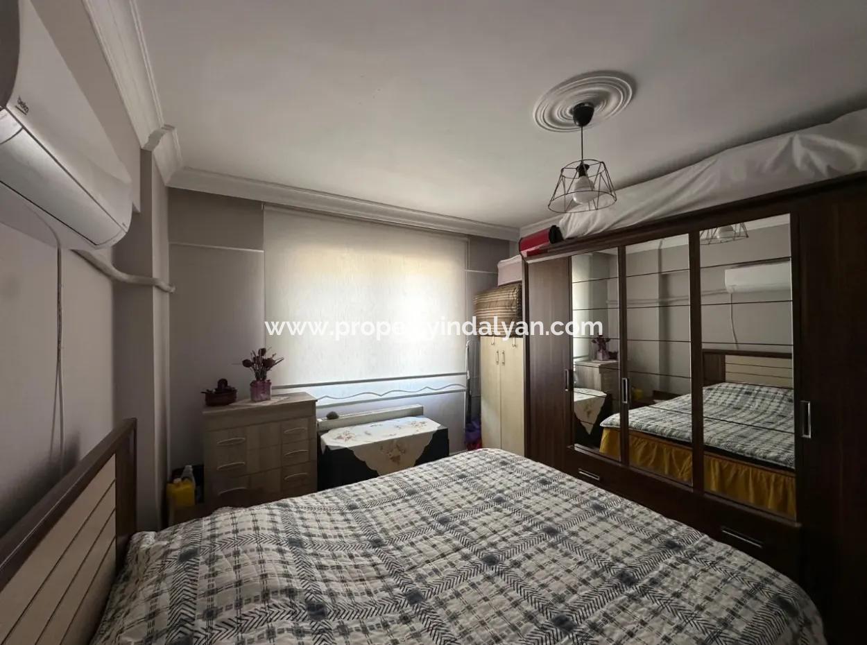 2 1 Wohnung Mit Fassade Im 5. Stock Zum Verkauf In Ortaca