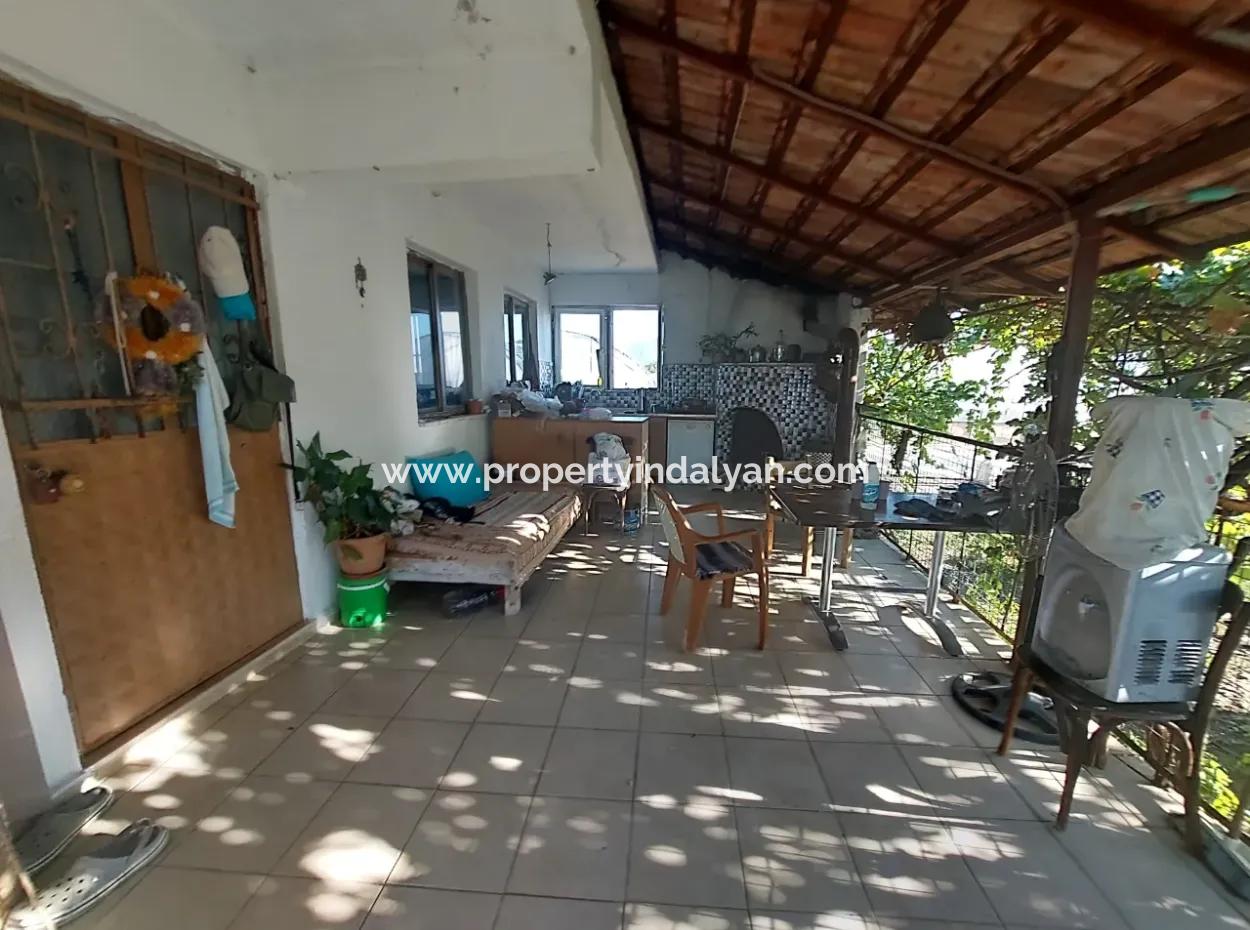 5.850 M² Seeblick Grundstück Und Dorfhaus Zum Verkauf In Ortaca Eskiköy