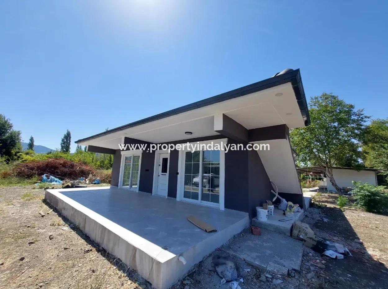 Ideal Für Ein Ruhiges Leben Mitten In Der Natur In Muğla Ortaca Eskiköy, 2 1 Einstöckiges Haus Zu Vermieten.