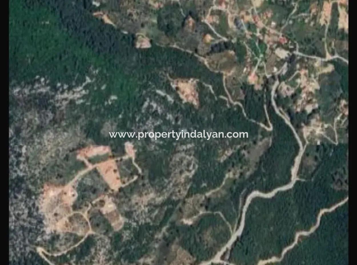 2610 M2 Grundstück Zum Verkauf In Fethiye Gökçeovacık