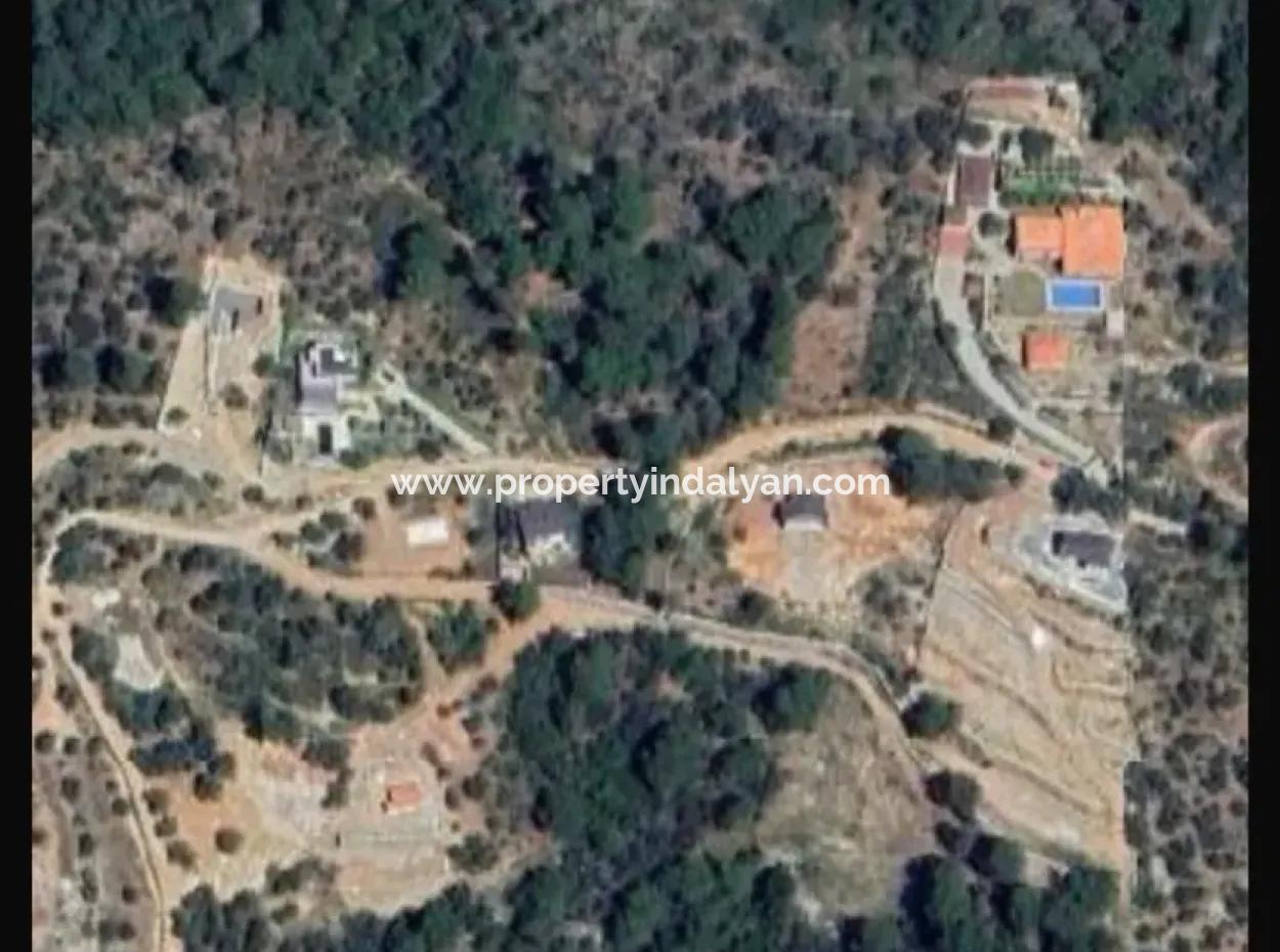 1480 M2 Grundstück Zum Verkauf In Fethiye Gökçeovacık