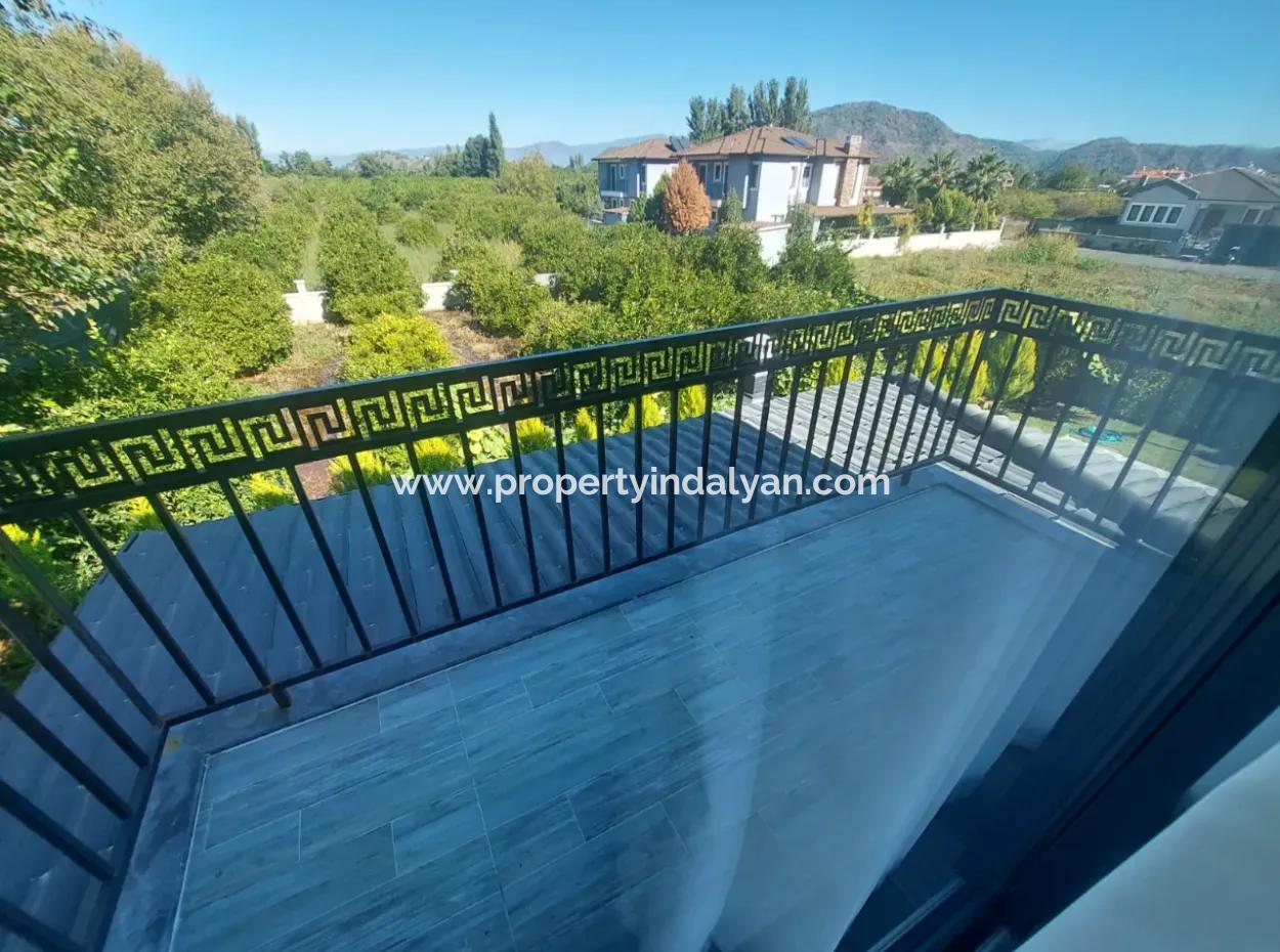 Muğla Ortaca Okçular 4 1 Voll Möblierte Neue Villa Mit Pool Zu Vermieten