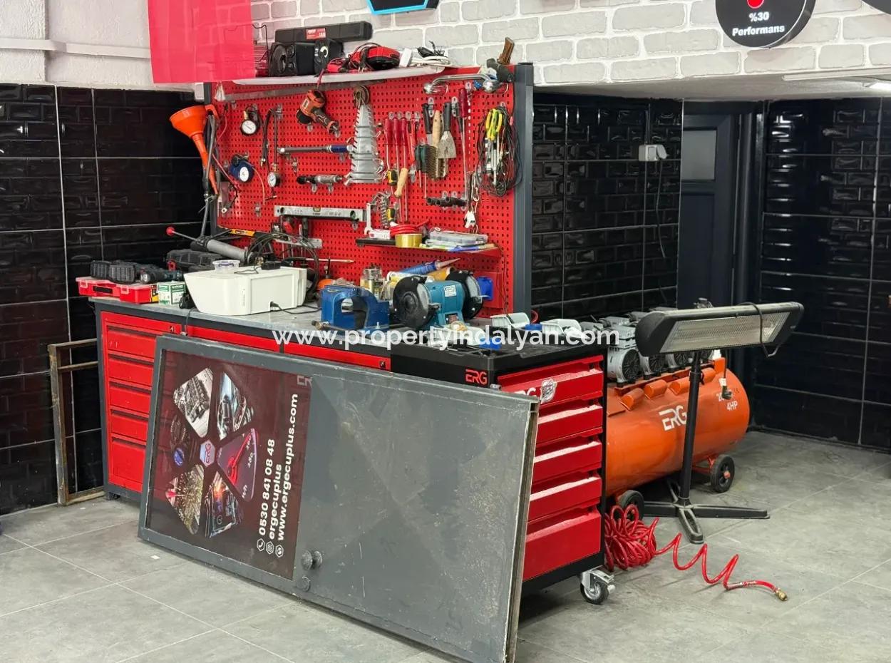 90 M2 Arbeitsplatz In Ortaca Sanayi Ist Zur Untervermietung