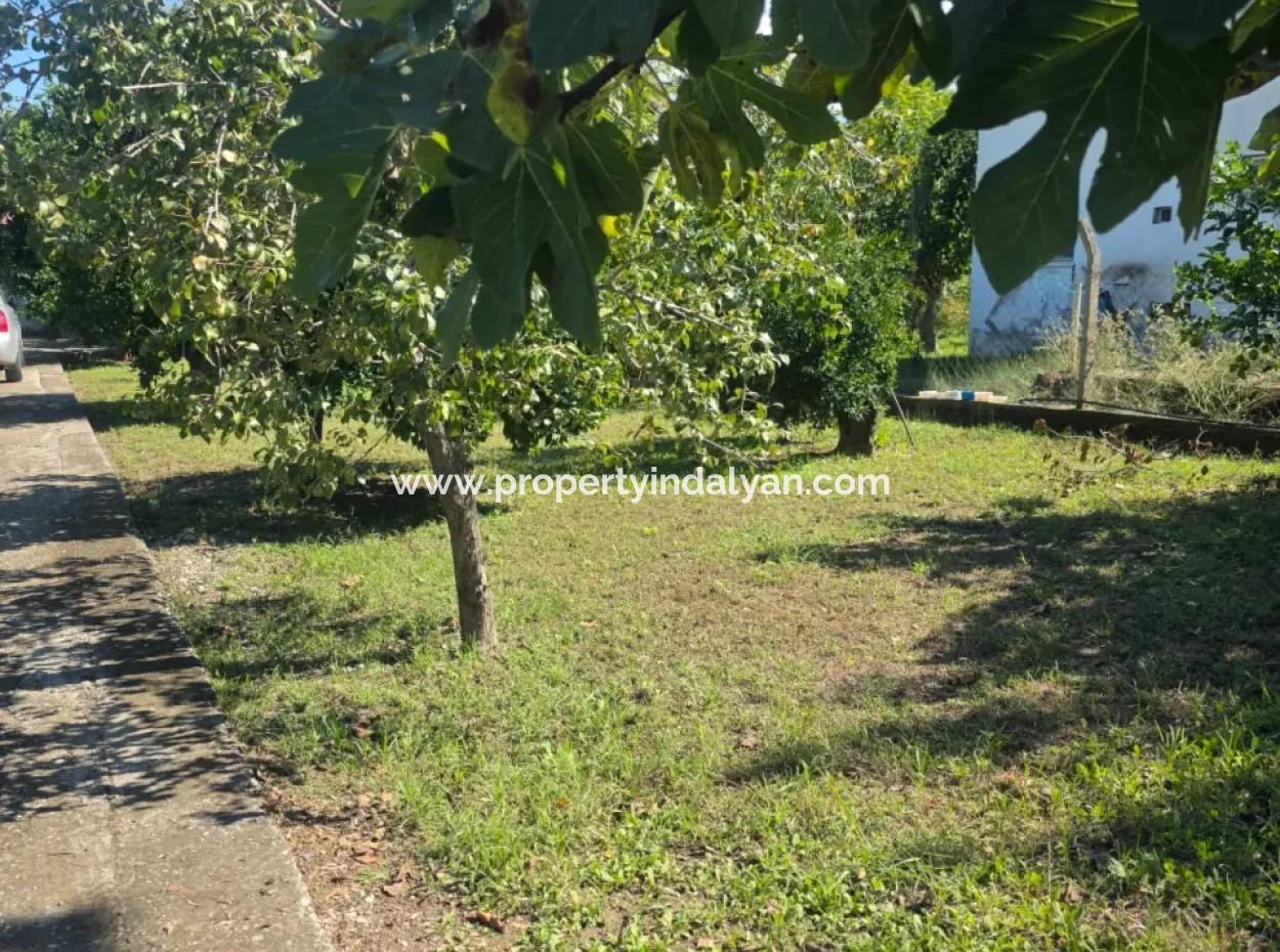 2 1, 70 M2 Dorfhaus Zum Verkauf Auf 902 M2 Land Null Zur Ortaca Akıncı Sarıgerme Road