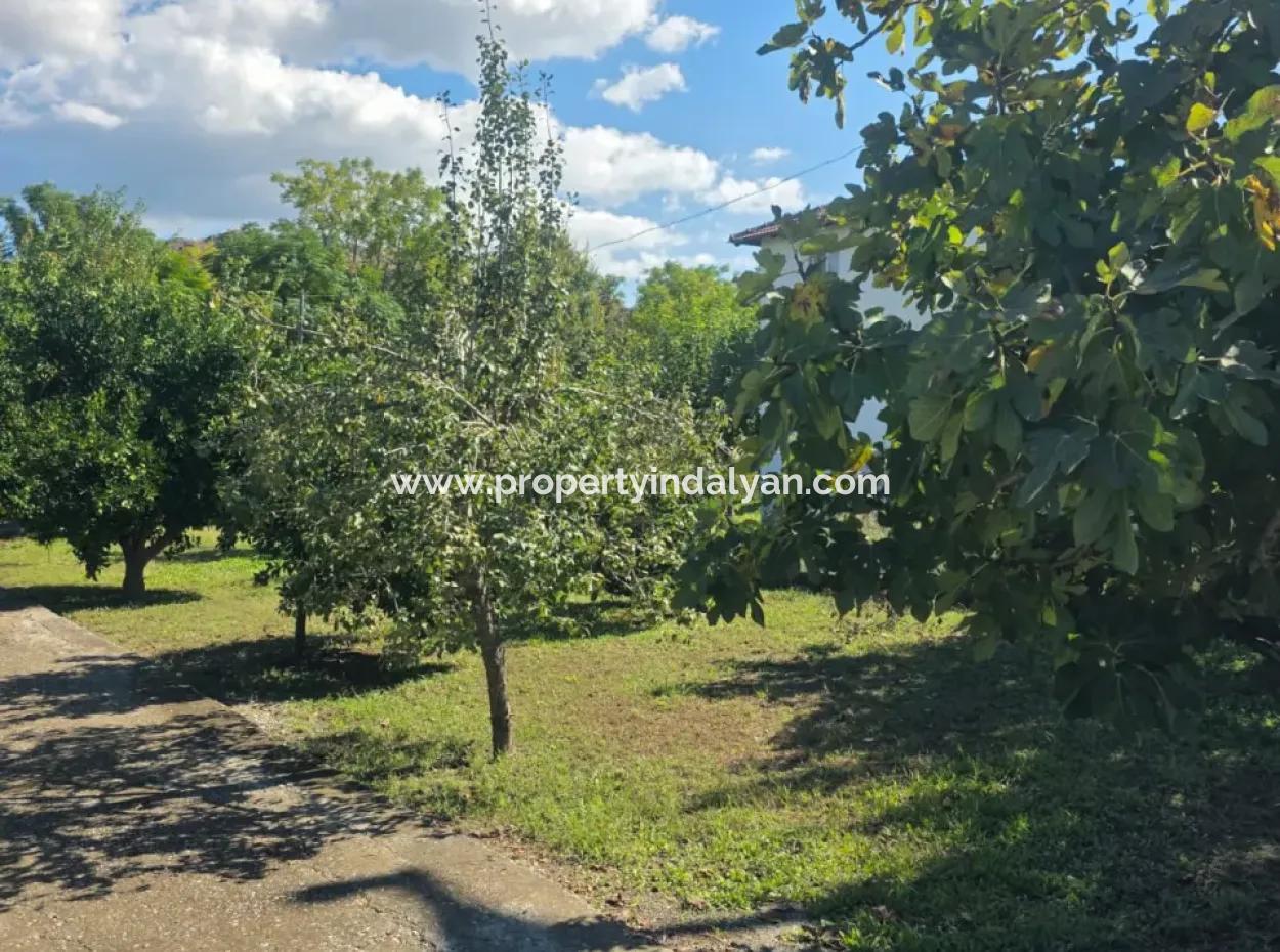 2 1, 70 M2 Dorfhaus Zum Verkauf Auf 902 M2 Land Null Zur Ortaca Akıncı Sarıgerme Road