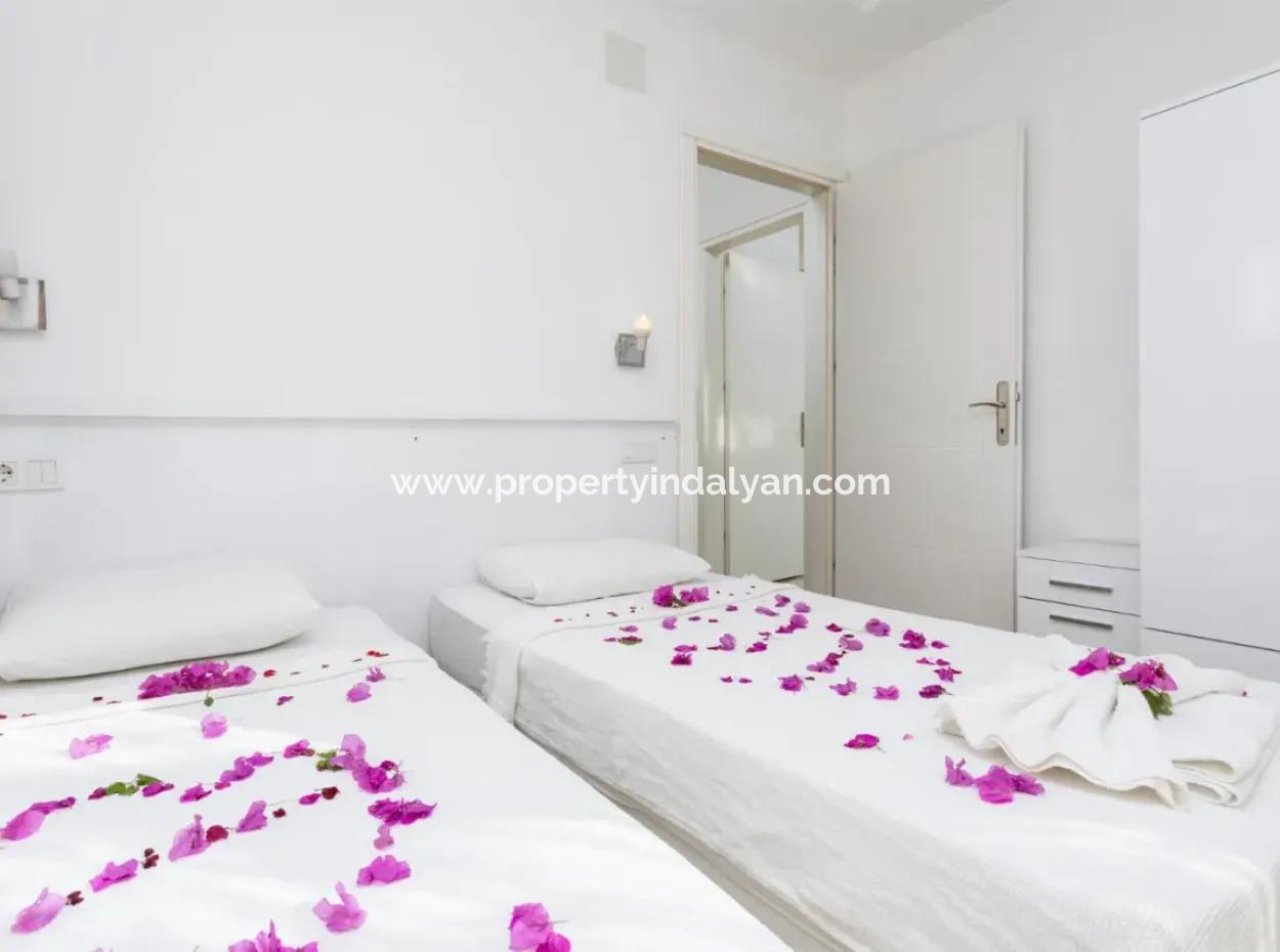 120 M2, 3 1 Möblierte Villa Mit Pool In Muğla Dalyan 6 Monatsmieten