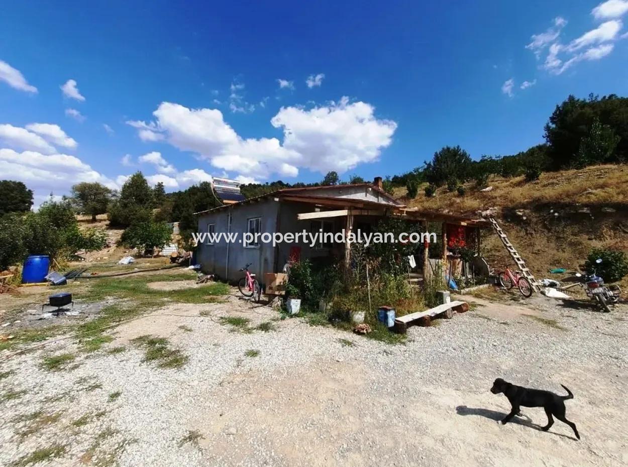 2 1 Häuser Und 200 M2 Scheune Auf 5 000 M2 Freistehendem Grundstück In Çameli Kızılyaka Zu Verkaufen