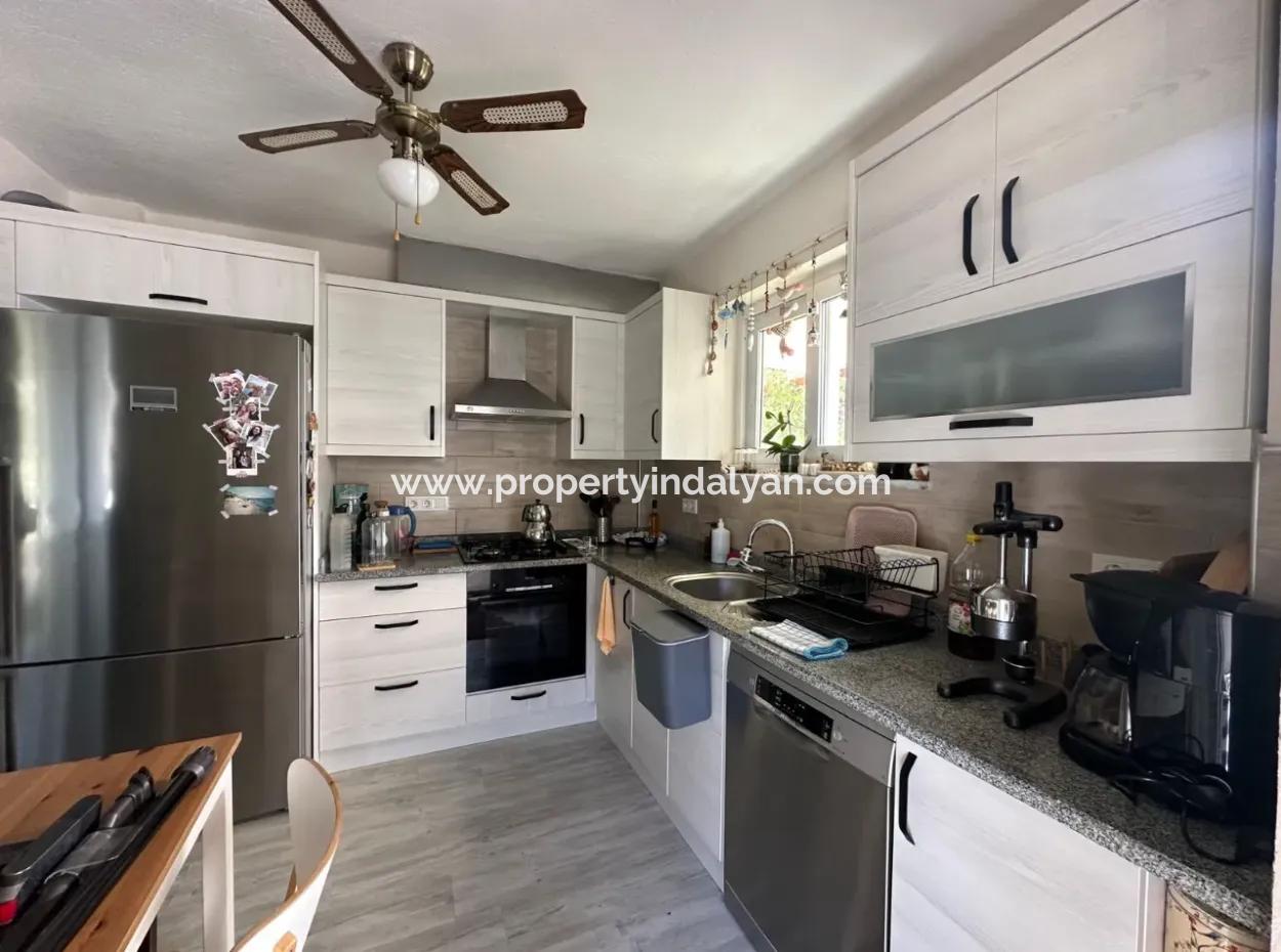 Eine 130 M² Große Villa Zum Verkauf Auf Einem 417 M² Großen Grundstück In Ortaca Mergenli