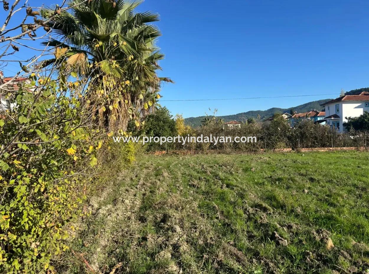 500 M² Land Zum Verkauf In Dalyan Okçular