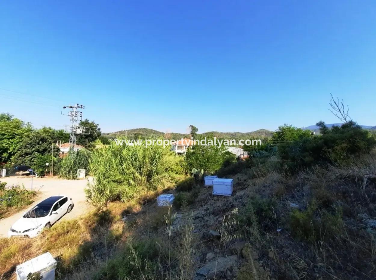 Grundstück Mit Meerblick Zum Verkauf In Fethiye Ciftlikkoy