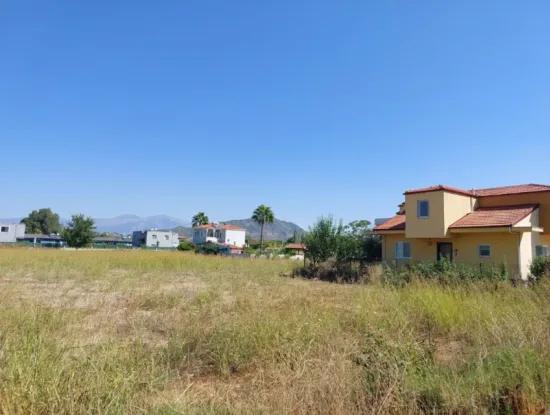 Das Grundstück Im Rahmen Des Bebauungsplans Von 500 M2 Freistehender Eigentumsurkunde In Ortaca Bogenschützen Steht Zum Verkauf