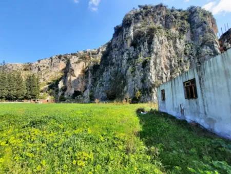 Mugla Dalyan 3500 M2 Grundstück 120 M2 Einstöckiges Einfamilienhaus Zu Verkaufen