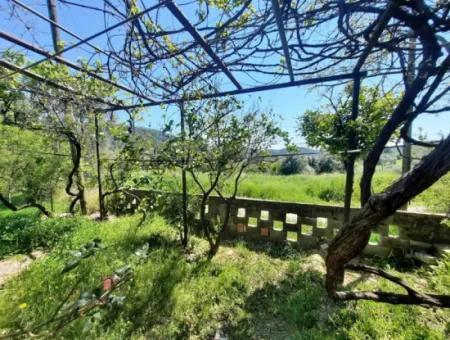 600 M2 Land Und Einfamilienhaus Mit Meerblick Zum Verkauf In Ortaca Sarıgerme