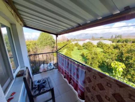 2-Stöckige Einfamilienwohnungen Auf 1230 M² Freistehendem Grundstück In Muğla Köyceğiz Kavakası – Zu Verkaufen