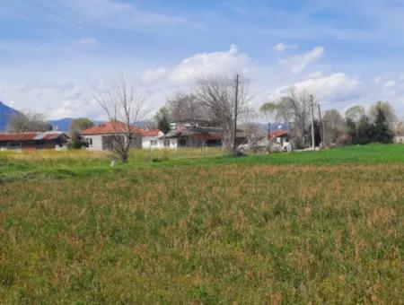 2.000 M2 Grundstück In Muğla Okçular, Bebaute Fläche Zu Verkaufen