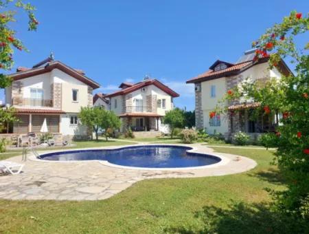 Unabhängige Und Gepflegte 4 In 1 Maisonette-Villa Zum Verkauf In Muğla, Ortaca, Dalyan